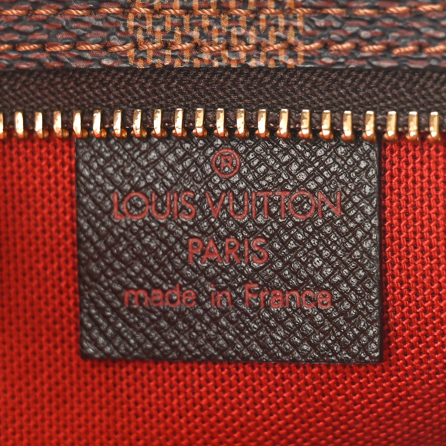 Damier Ebene Trousse Make Up Bag Pochette