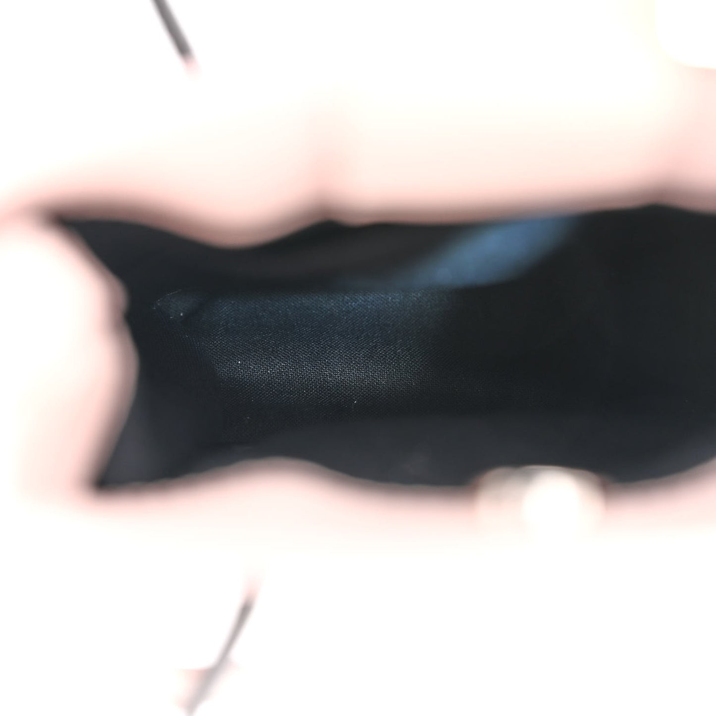 Squared Calfskin Logo Shopping Phone Holder Bag Light Rose