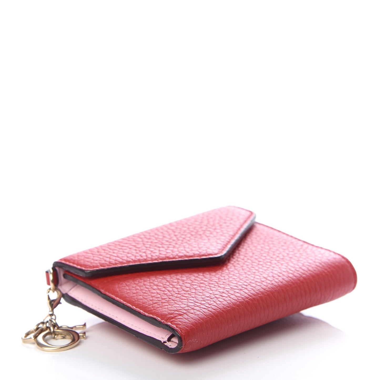 Bullcalf Diorissimo Medium Envelope Wallet True Red Pink