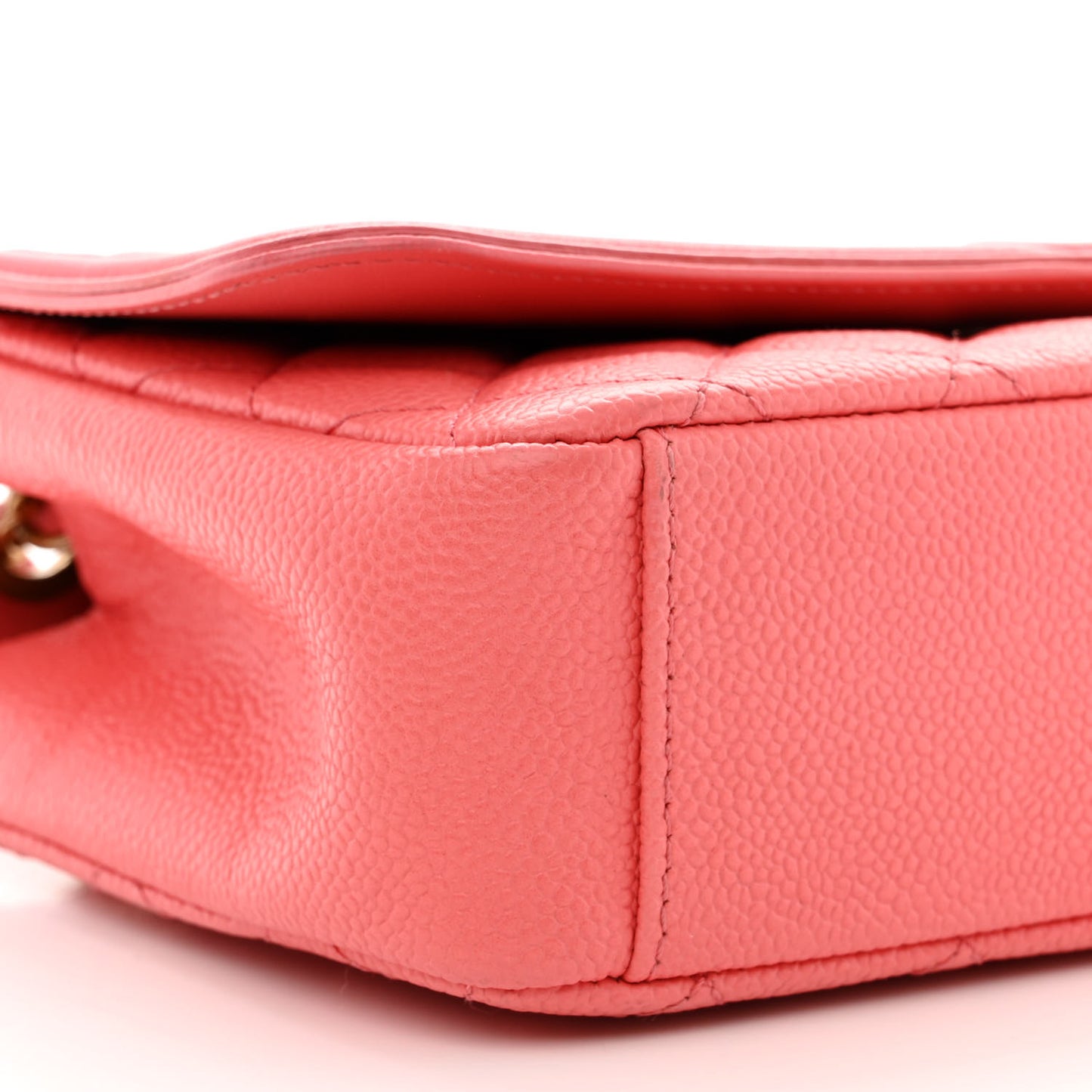 Caviar Quilted Medium CC Filigree Flap Pink