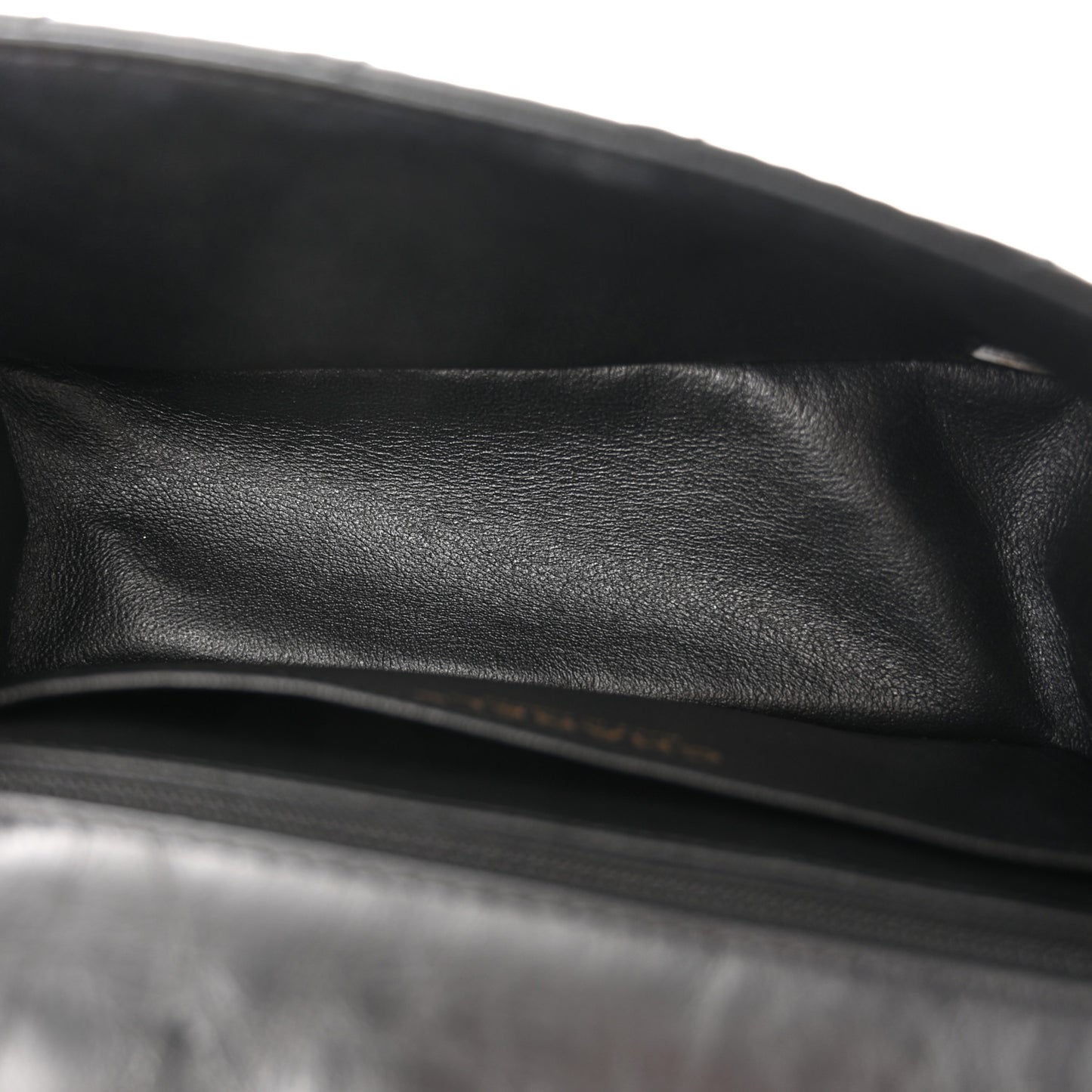Aged Calfskin Quilted 2.55 Reissue Mini Flap Black