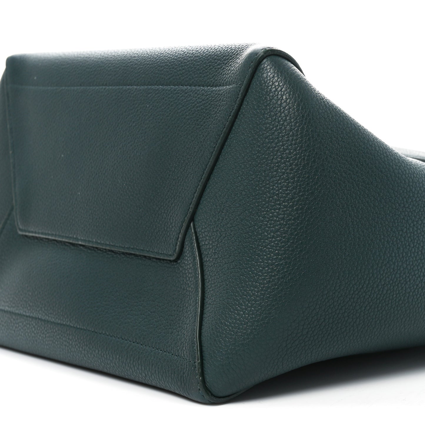 Soft Grained Calfskin Sangle Bucket Bag Amazone