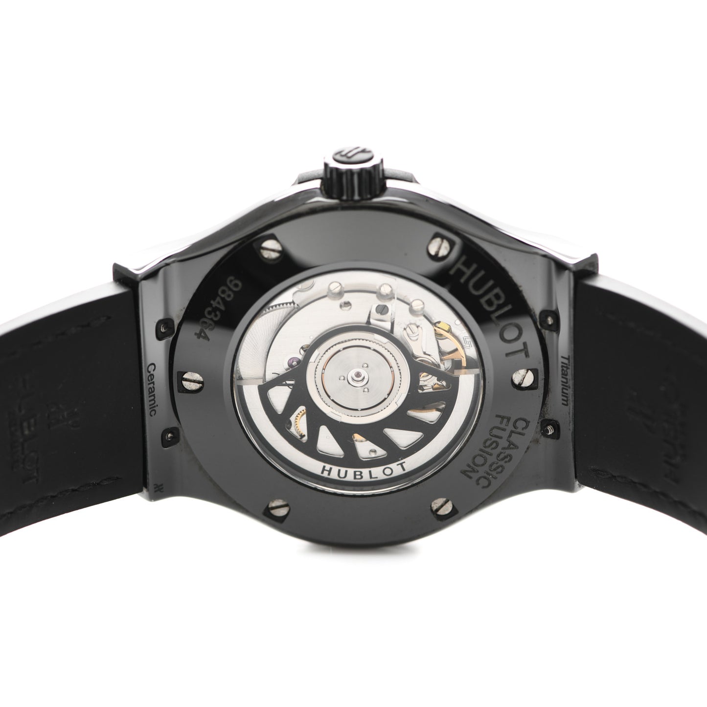 Ceramic Carbon Diamond Pave Bezel 45mm Classic Fusion Black Magic Automatic Watch Black 511.CM.1170.LR.1104