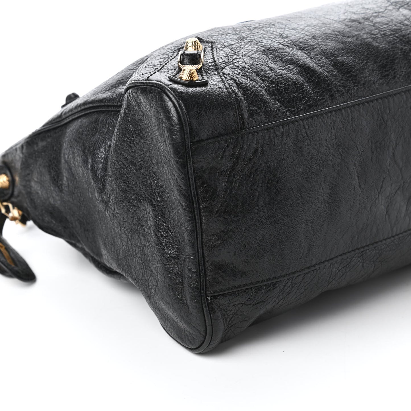 Agneau Giant 12 Gold Hardware Velo Black