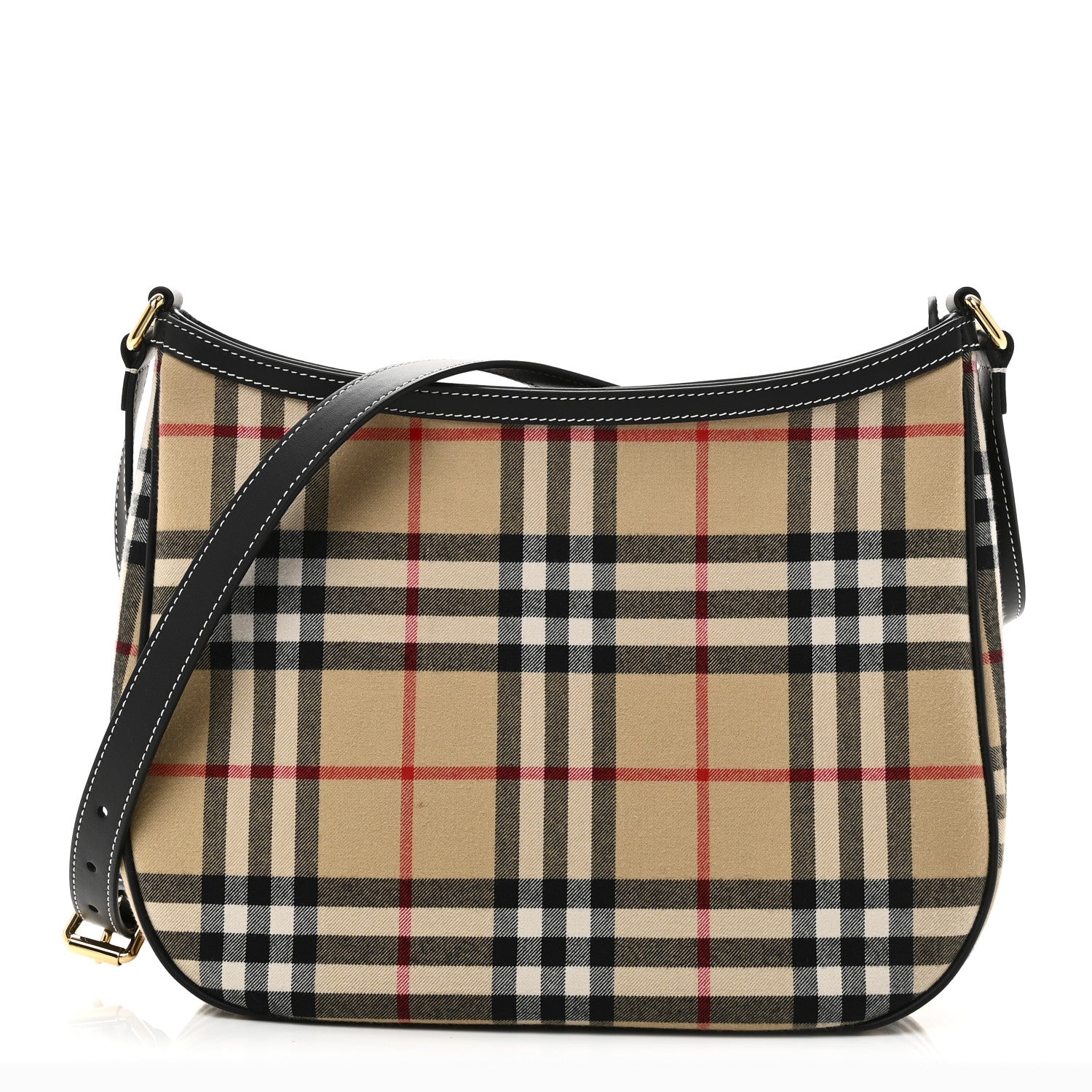 Burberry Vintage Check Shoulder Bag Black 1844195 – FASHIONPHILE