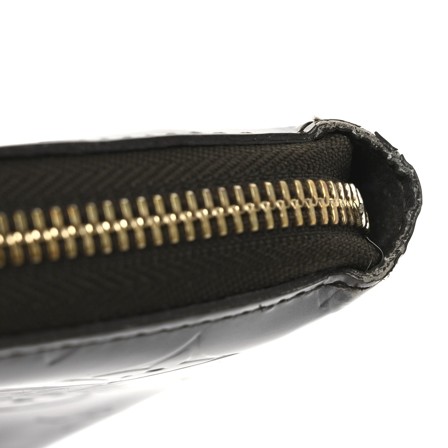 Vernis Zippy Wallet Vert Bronze