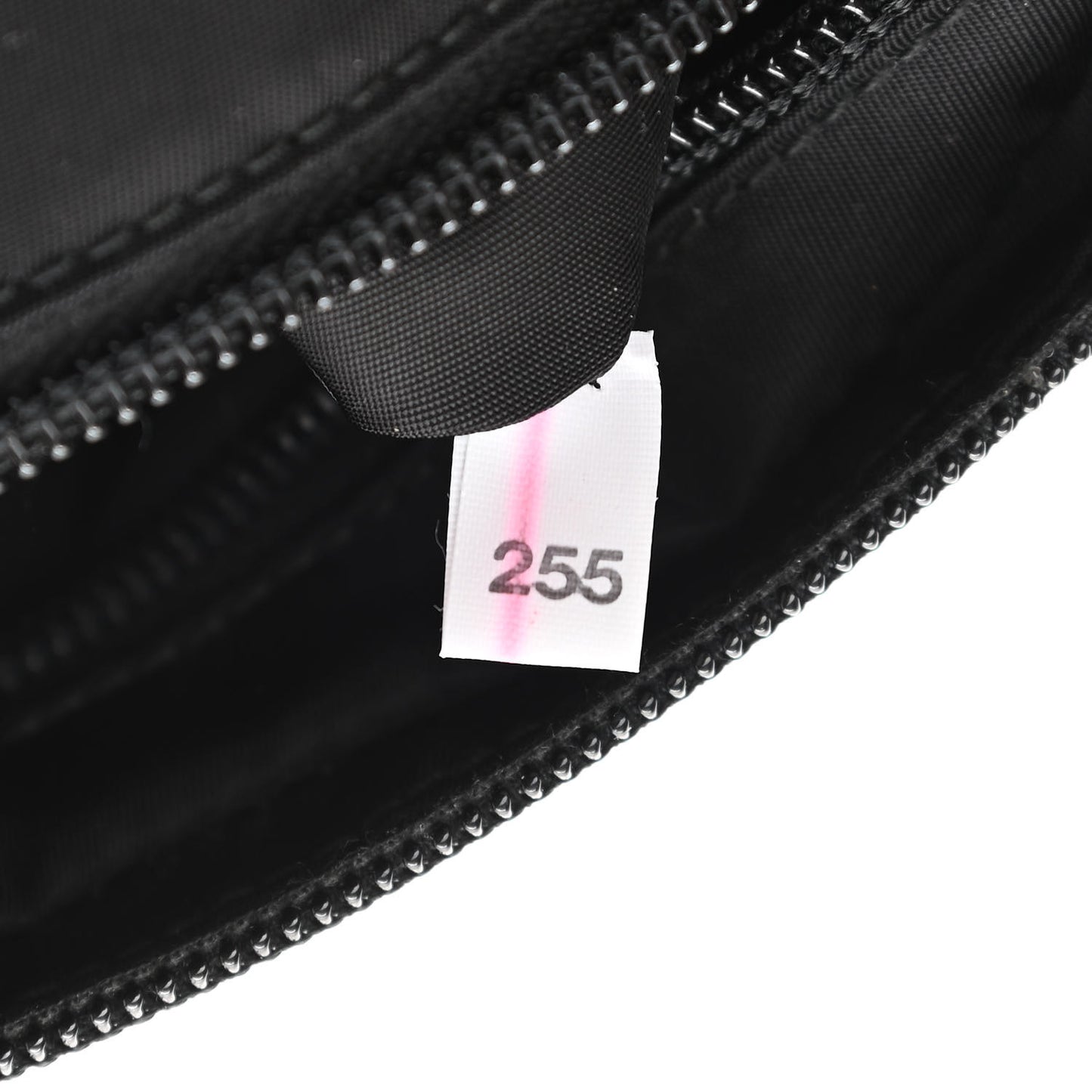 Tessuto Nylon Studded Belt Bag Black White