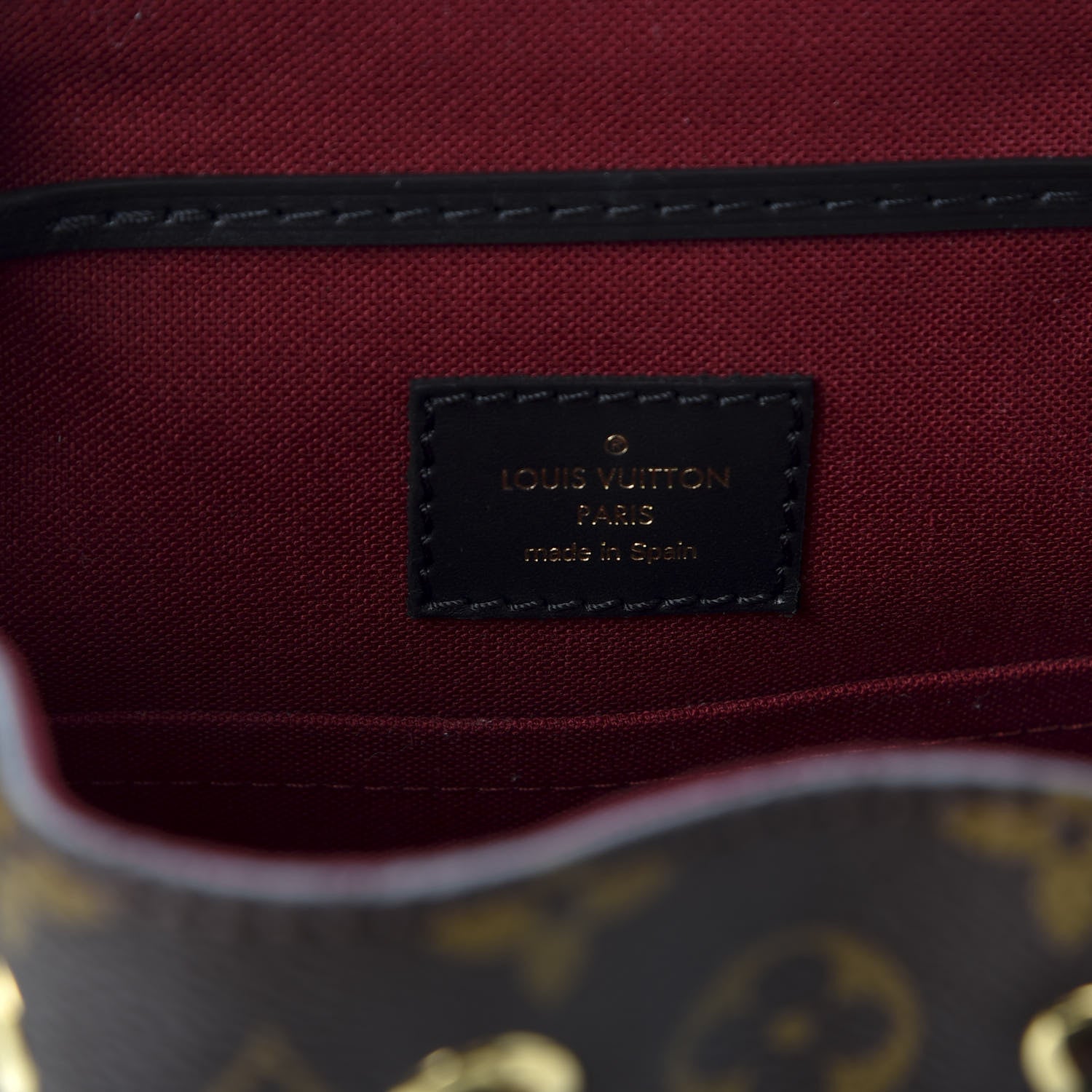 Louis Vuitton Monogram BB Montsouris NM Backpack Black 7 of 9
