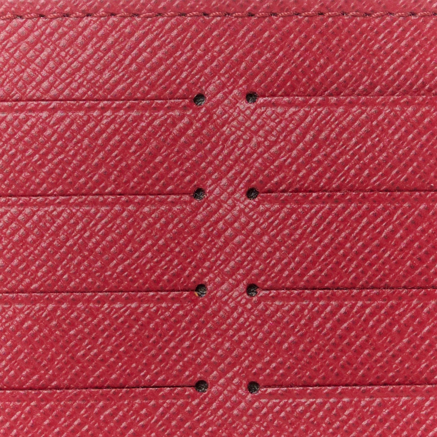 Calfskin Felicie Card Holder Insert Fuchsia