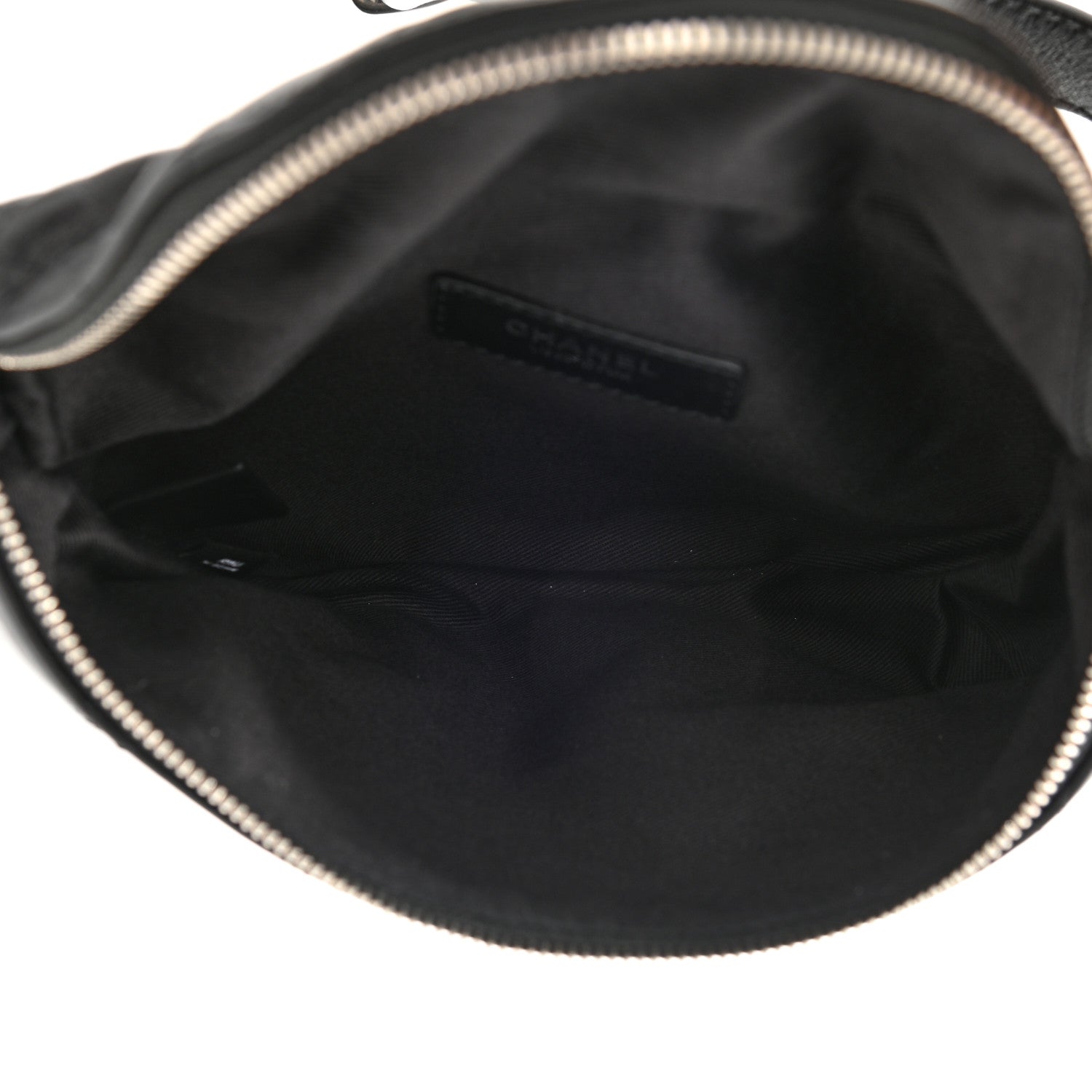 Chanel Calfskin Quilted Waist Belt Bag Black 5 of 10