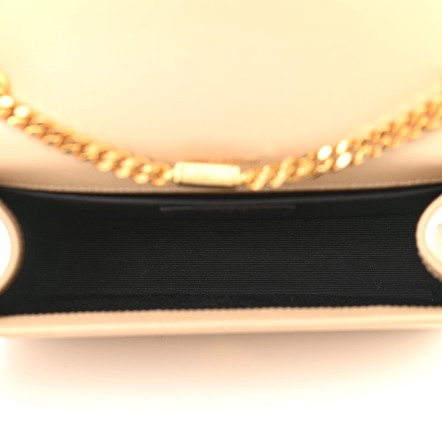 Grain De Poudre Small Monogram Kate Satchel Dark Beige