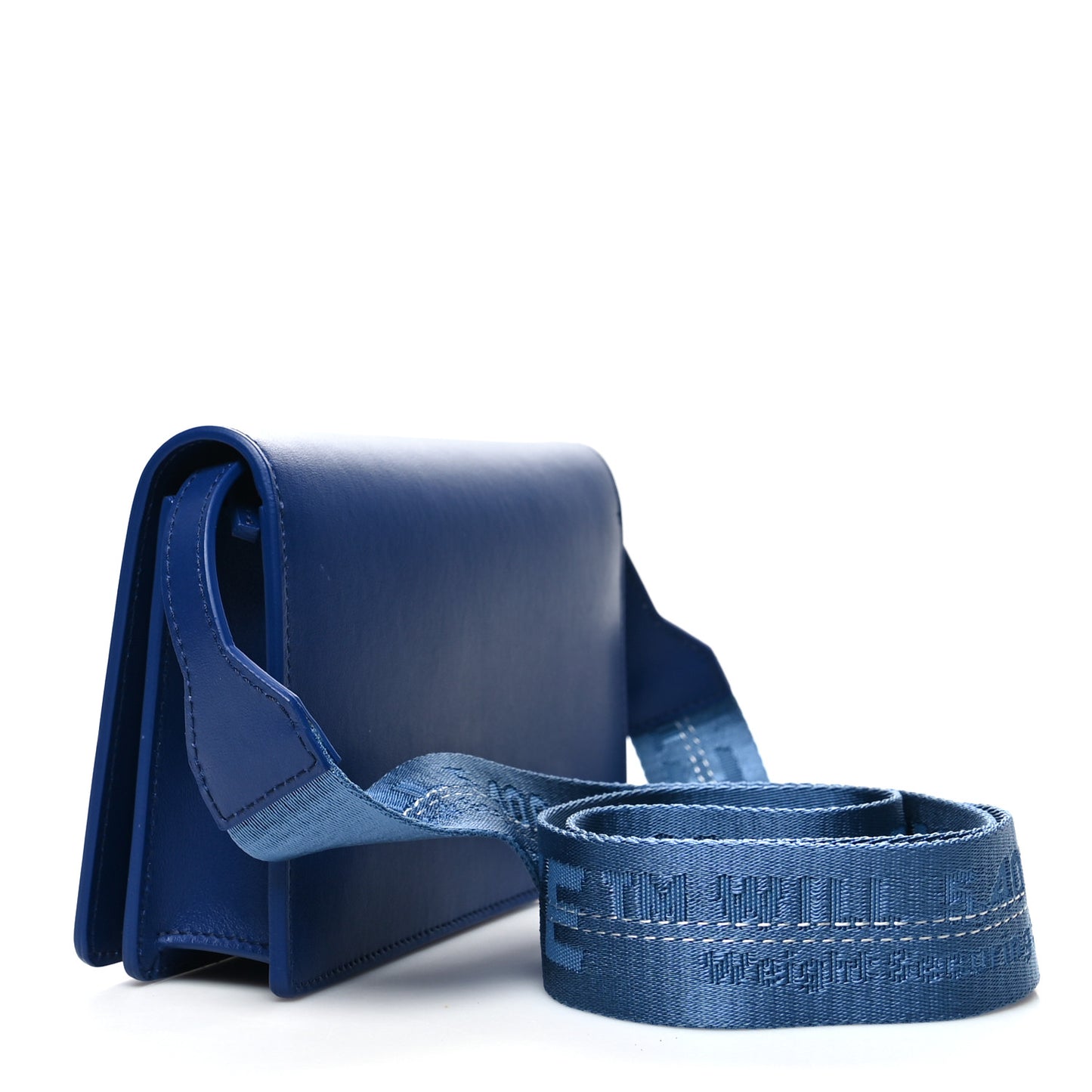 Calfskin Jitney 0.5 Crossbody Bag Blue