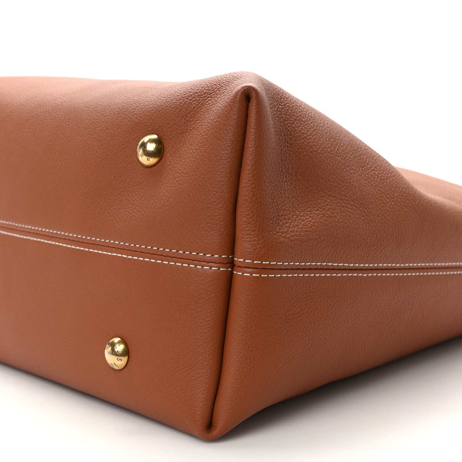 Louis Vuitton Grained Calfskin Low Key Hobo MM Cognac 11 of 16