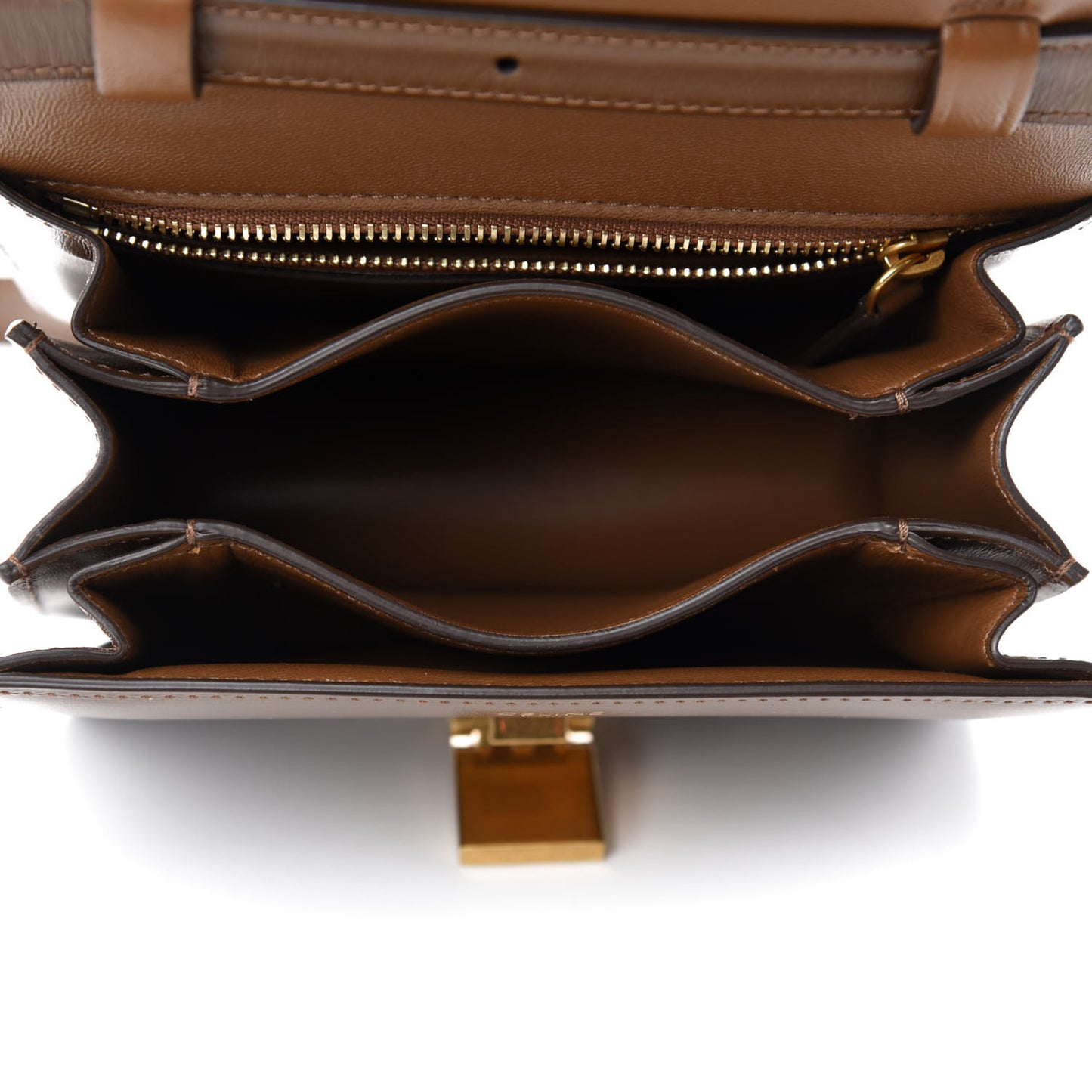 Smooth Calfskin Small Classic Box Flap Bag Camel