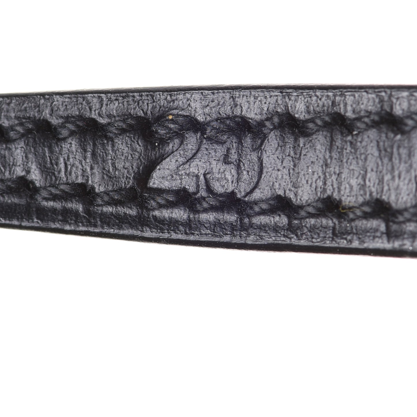 Goyardine Dog Collar Black