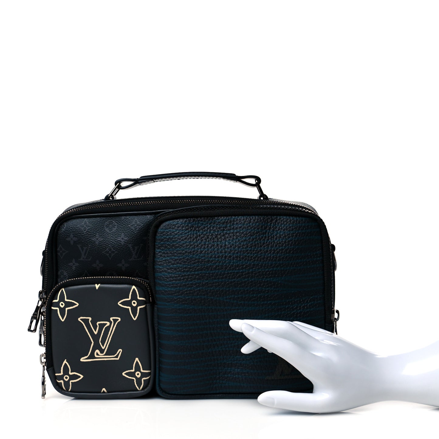 Monogram Eclipse Patchwork Multipocket Messenger
