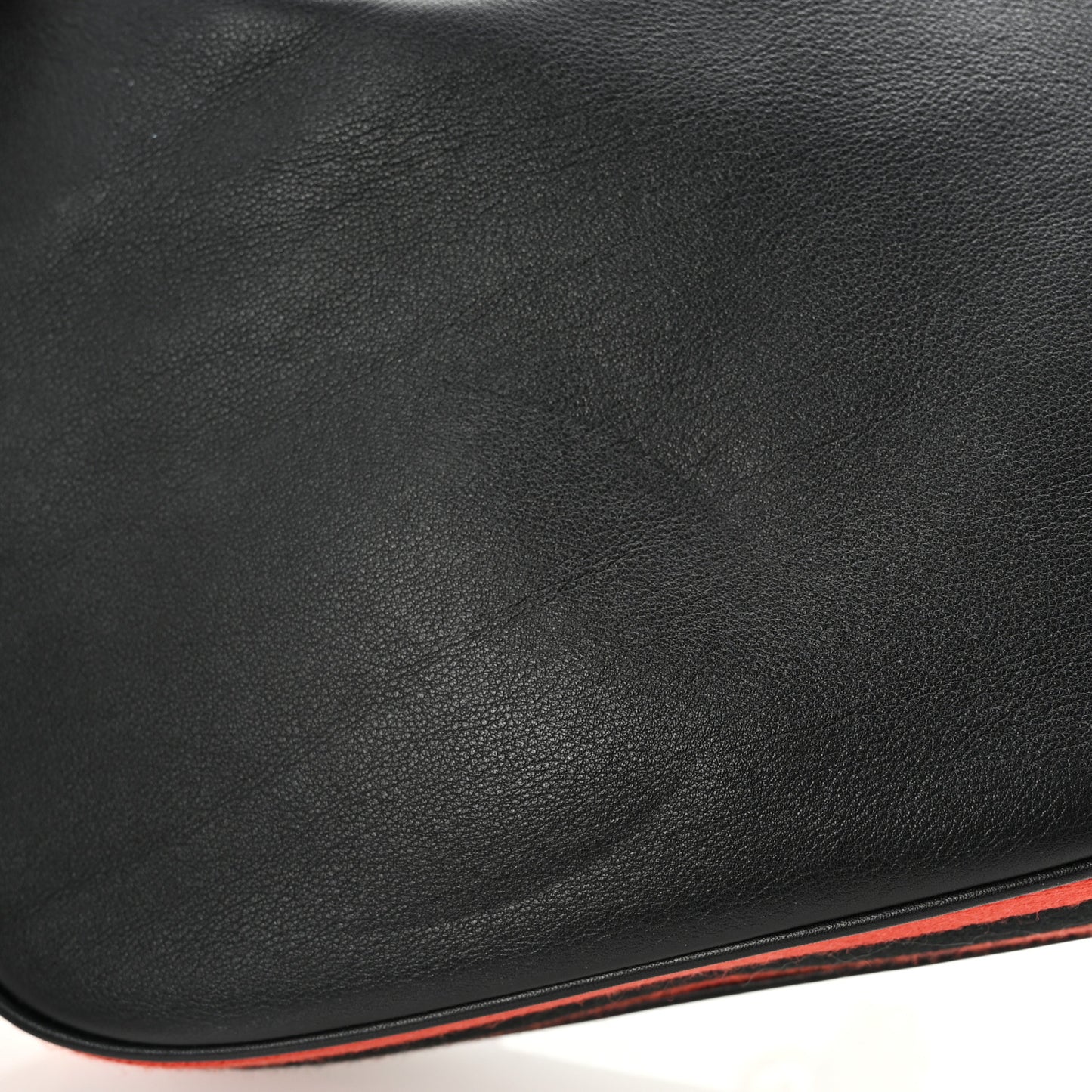 Aria Calfskin Web Small Attache Shoulder Bag Black