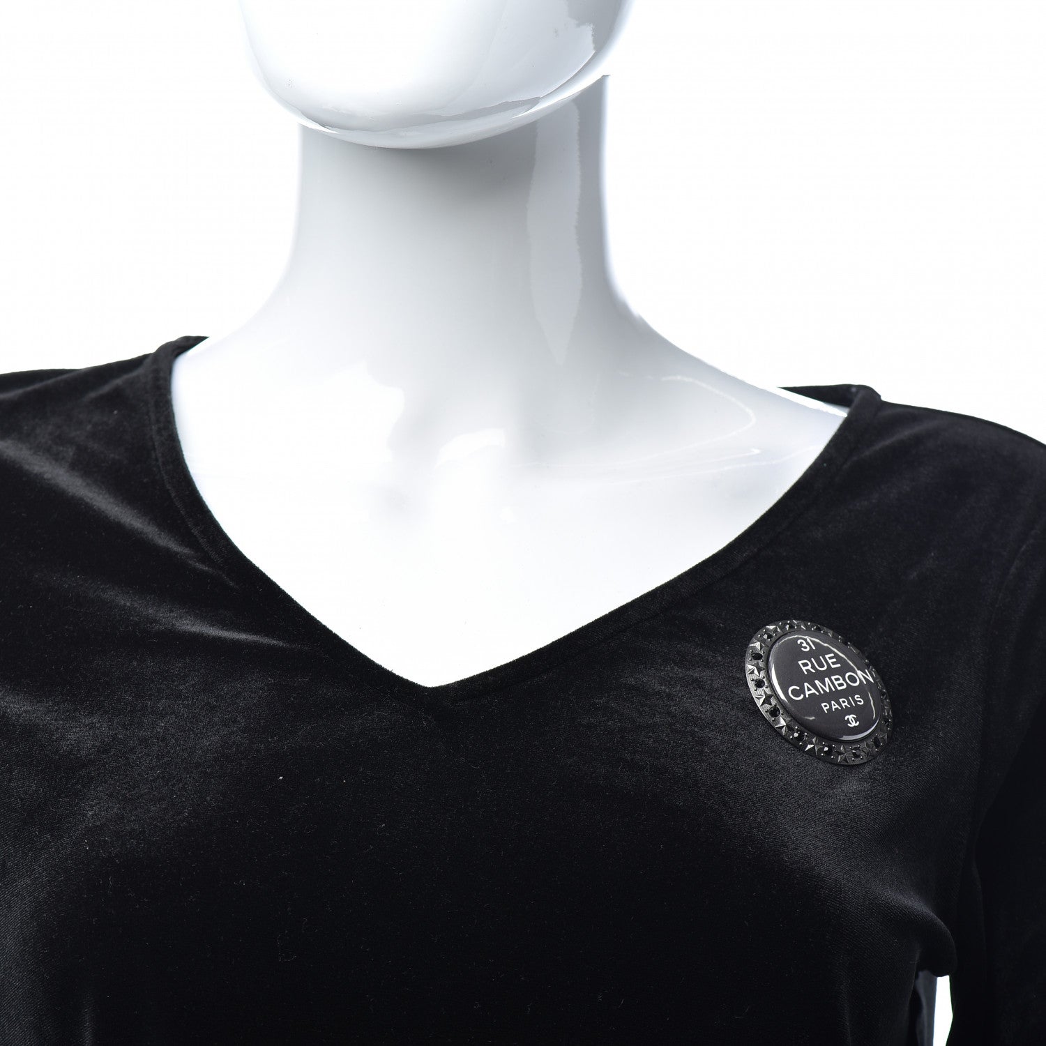 Chanel Crystal 31 Rue Cambon Paris Coco Mania Brooch 2 of 4
