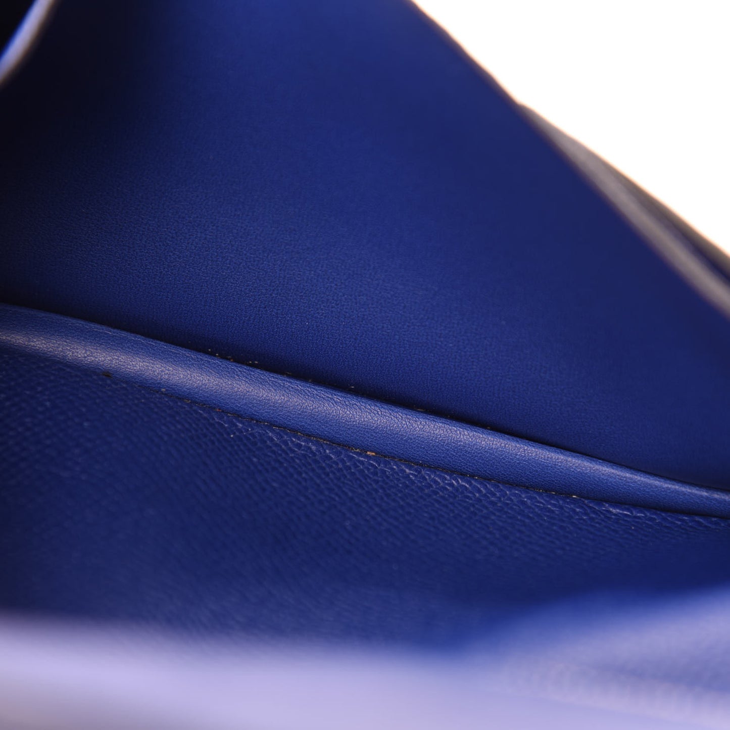 Epsom Bearn Gusset Wallet Bleu Electrique