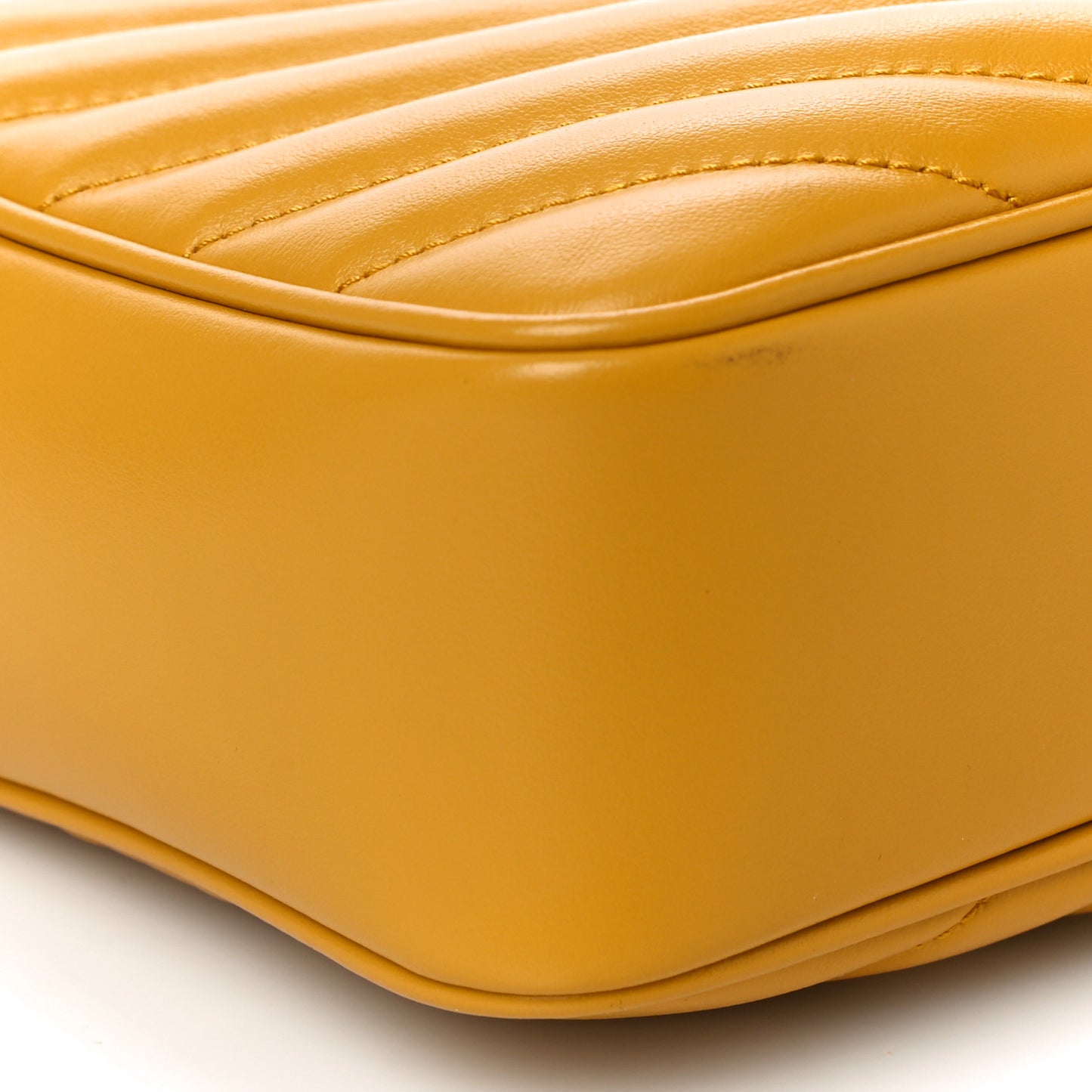Calfskin Matelasse Monogram Lou Camera Bag Safran