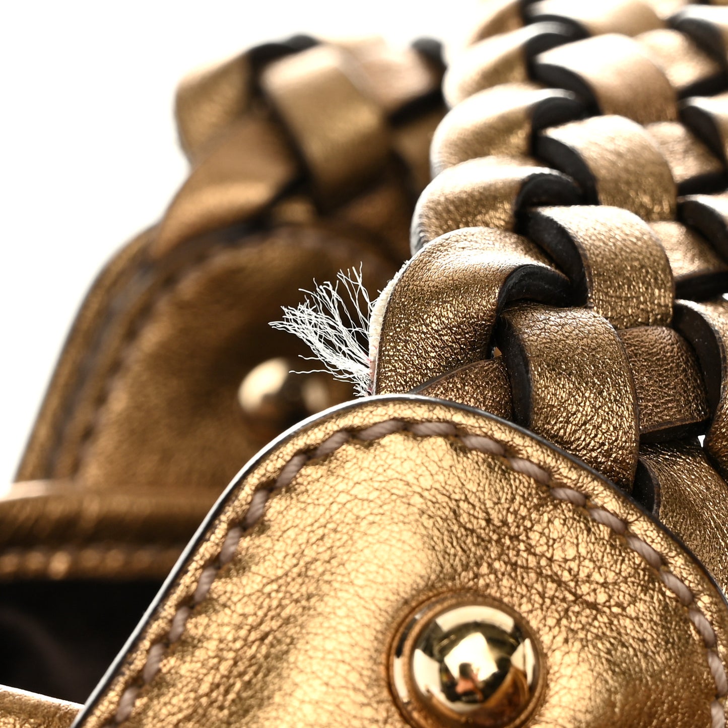 Metallic Snakeskin Medium Pelham Tote Gold