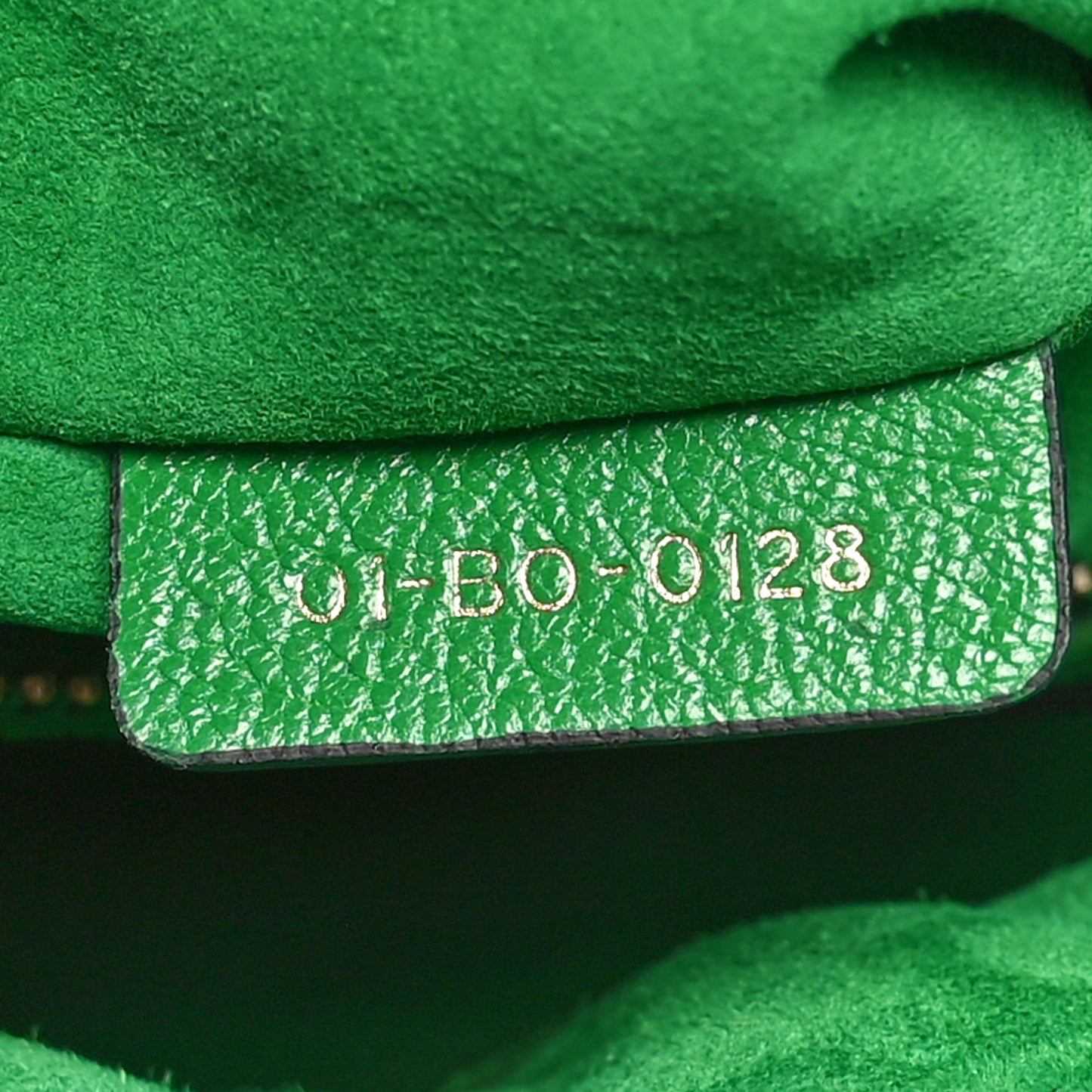 Grained Calfskin Cannage Medium Supple Lady Dior Green