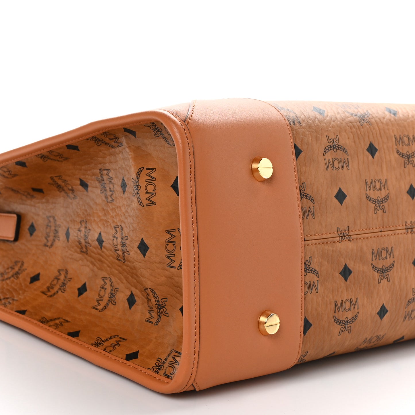 Visetos Large Munchen Tote Cognac