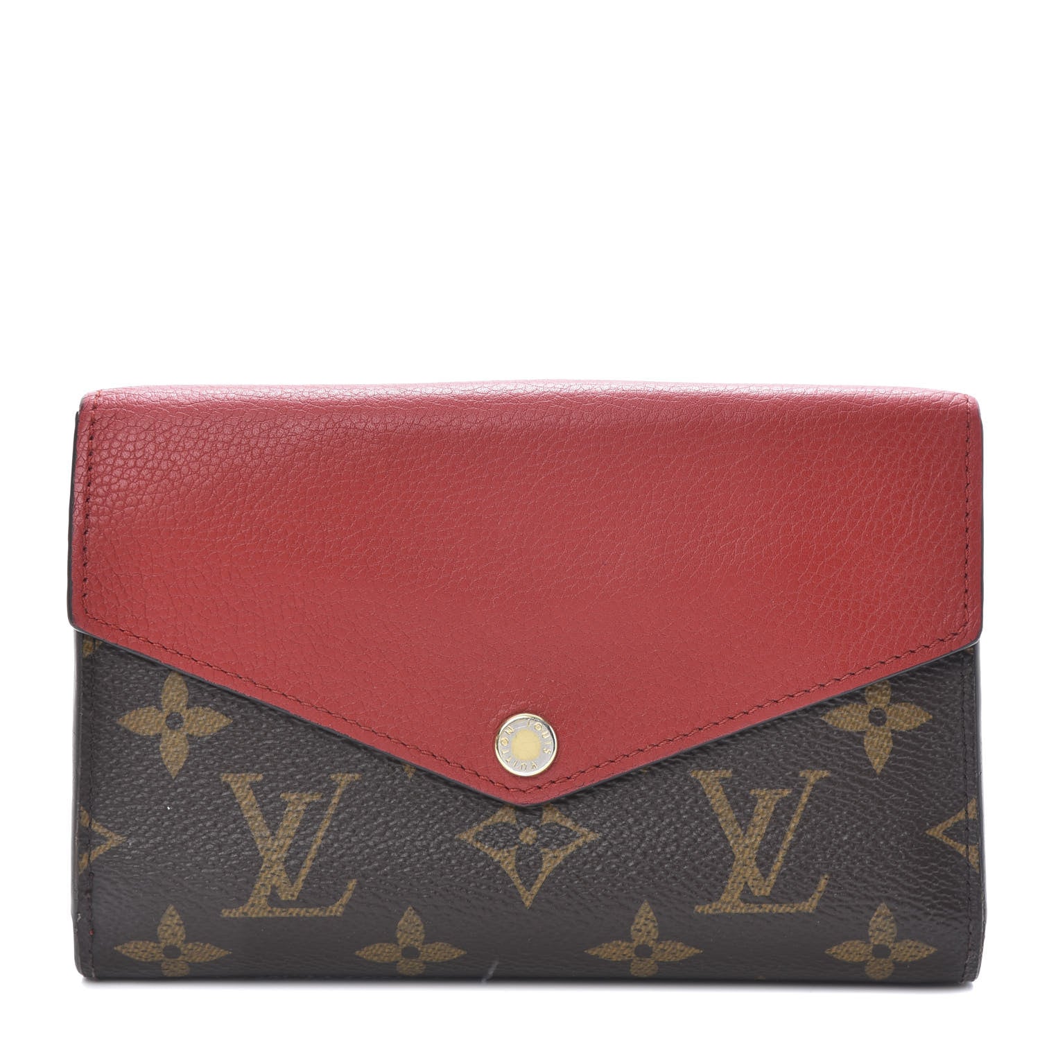 Louis Vuitton Monogram Pallas Compact Wallet Cherry 1 of 15