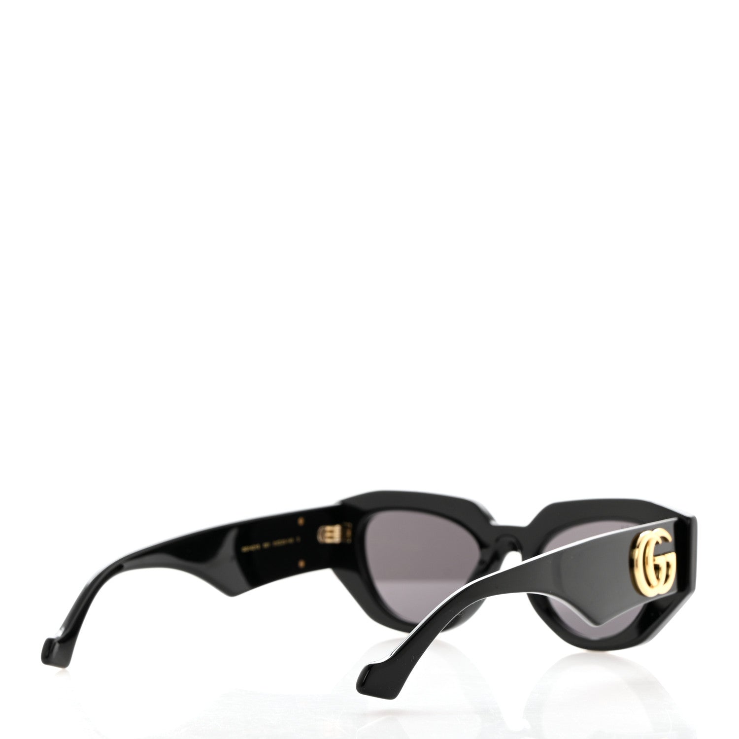Gucci Acetate Cat Eye Sunglasses GG1421S Black 4 of 8