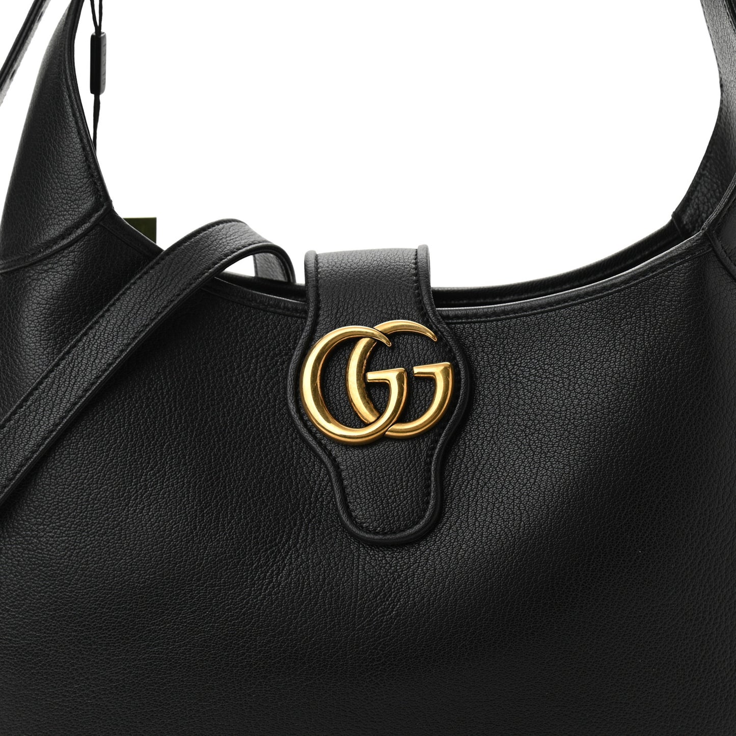 Goatskin Medium Aphrodite Shoulder Bag Black