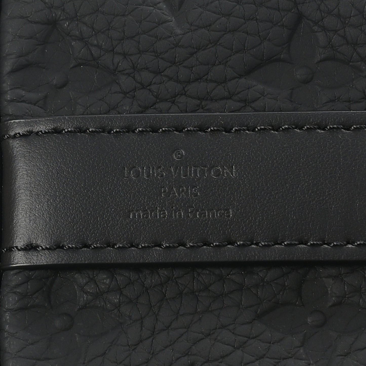 Monogram Taurillon Keepall Bandouliere 25 Black