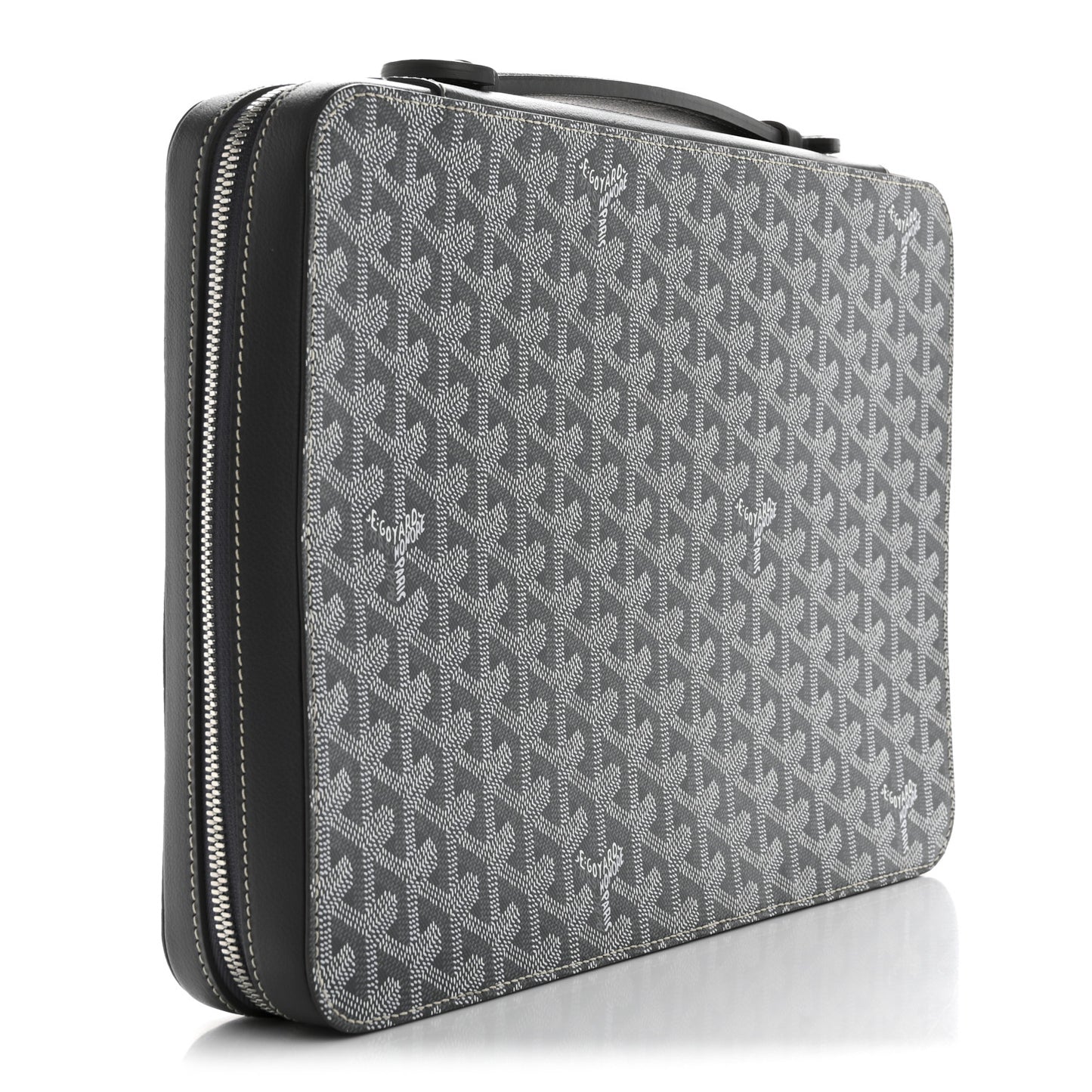 Goyardine Universal Companion Portfolio Grey