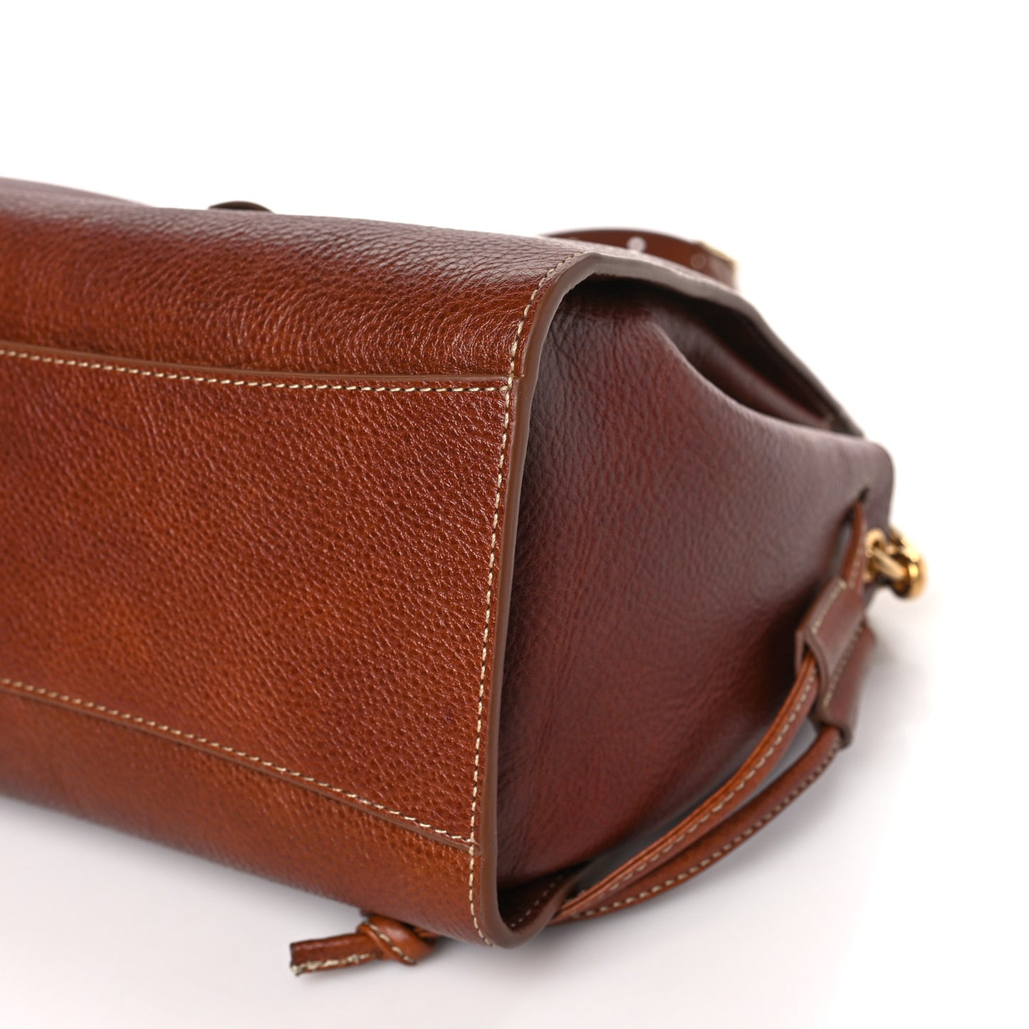 Heavy Grain Small Iris Tote Oak