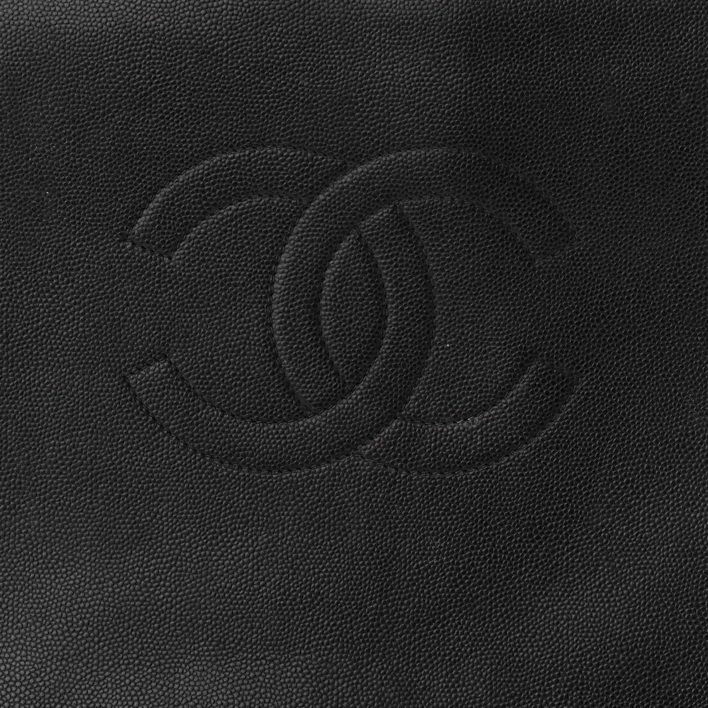Caviar CC Shoulder Bag Black