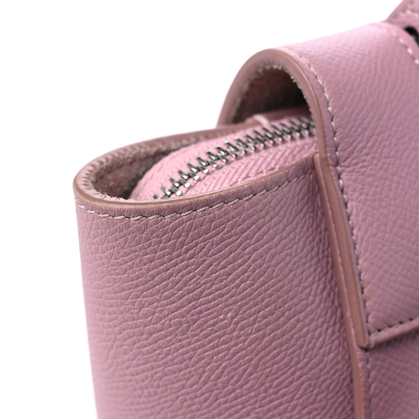 Grained Calfskin Nano Belt Bag Rose Quartz