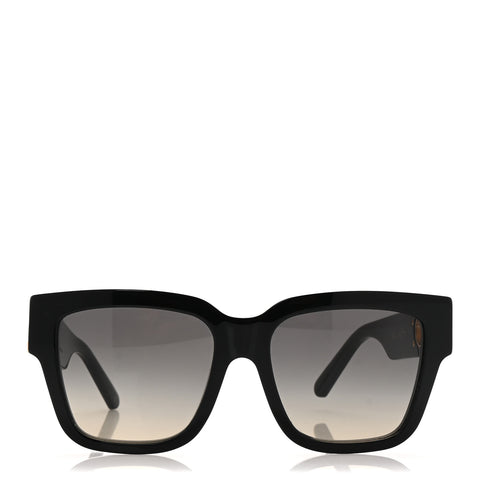 Acetate LV Link PM Square Sunglasses Z1566W Black