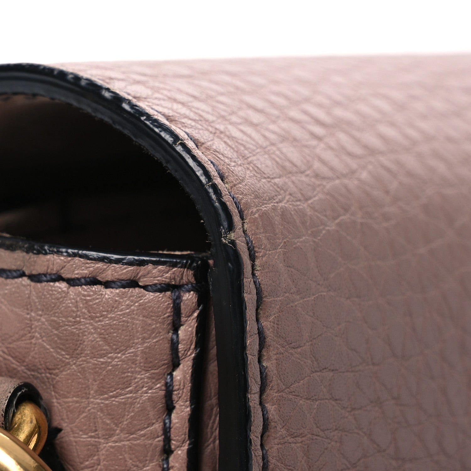Christian Dior Grained Calfskin Dio(r)evolution Flap Bag Old Rose 12 of 14