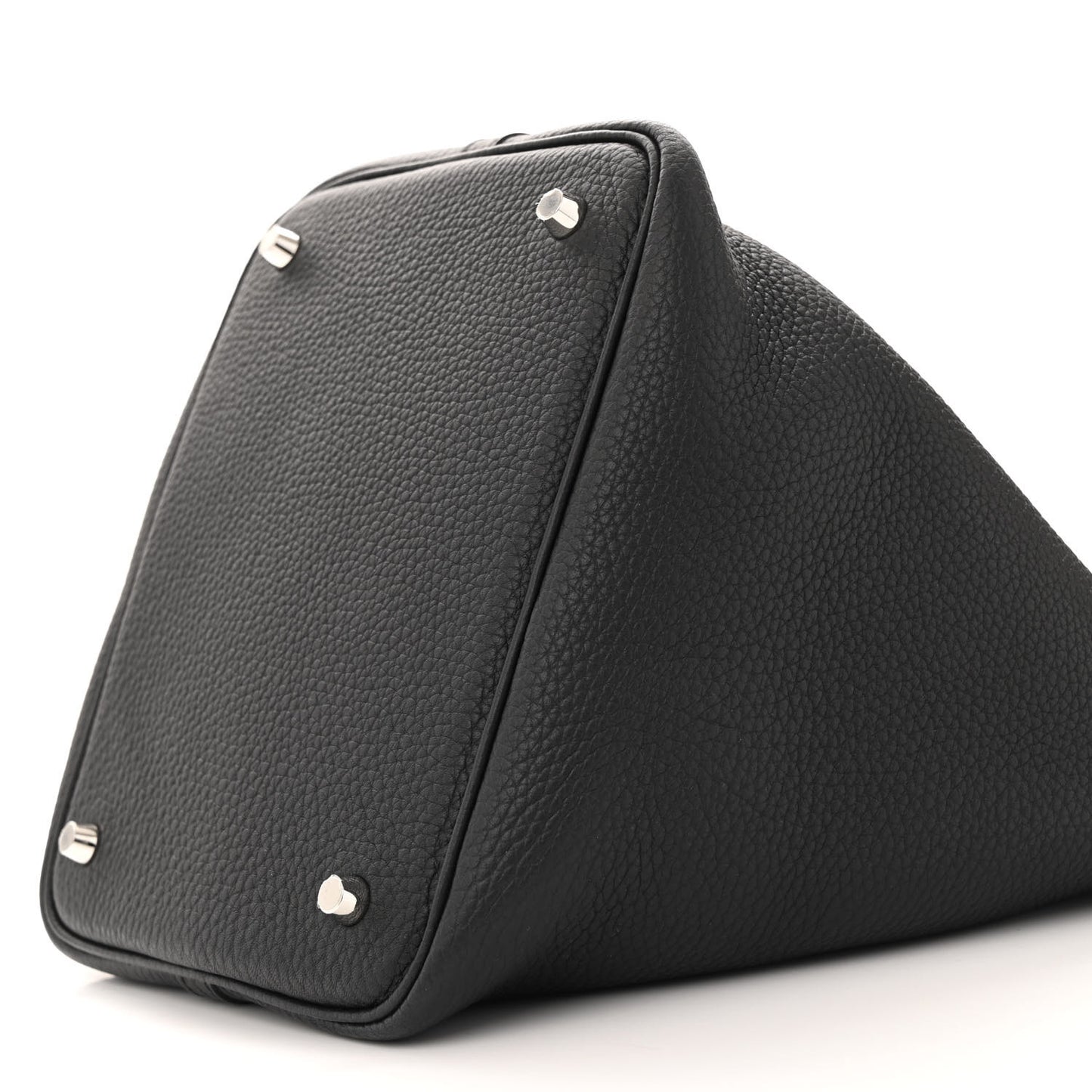 Taurillon Clemence Picotin Lock 22 MM Black