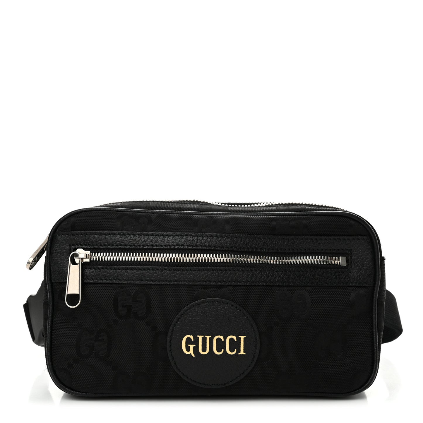 Econyl Nylon Monogram Off The Grid Belt Bag Black