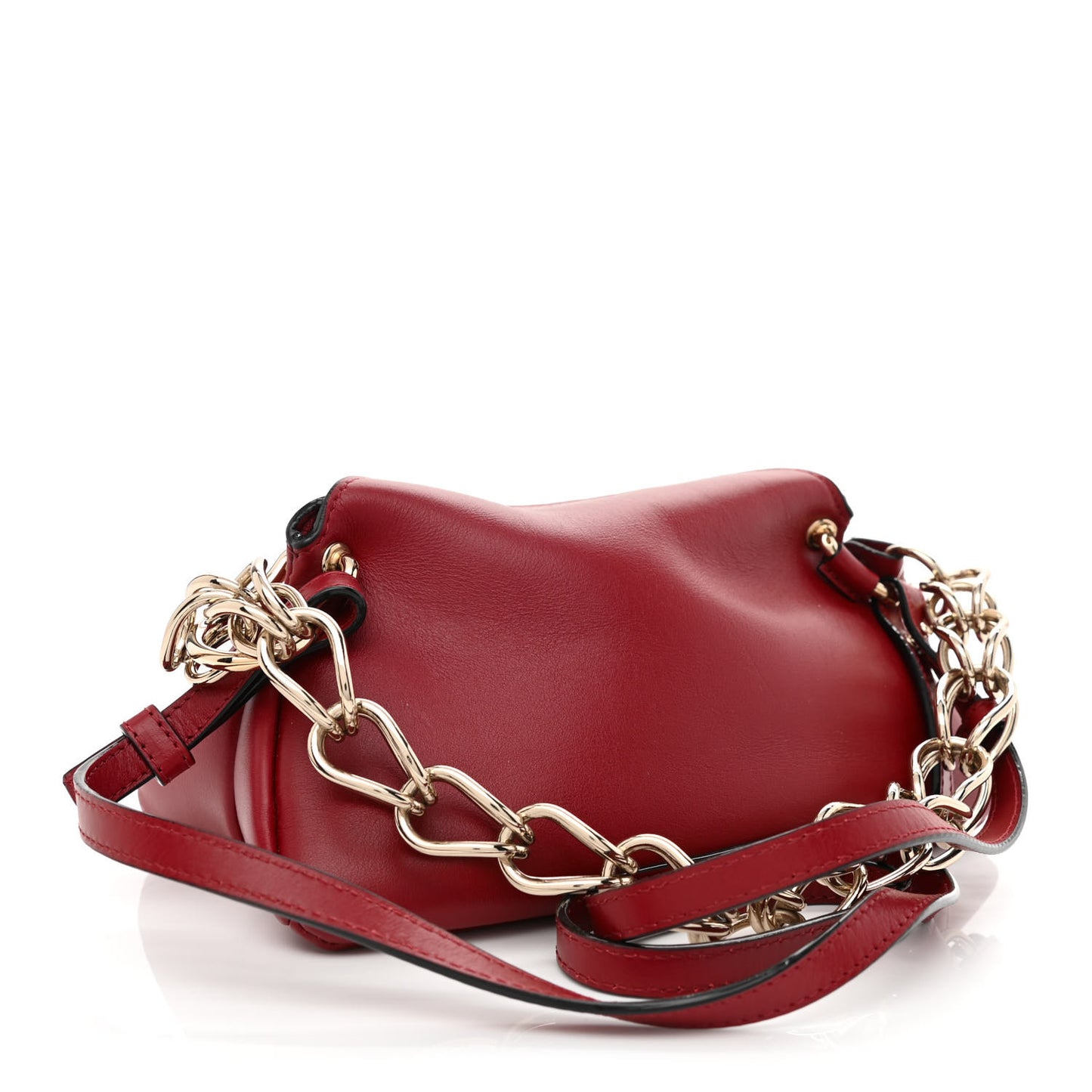Calfskin Mini Juana Shoulder Bag Red
