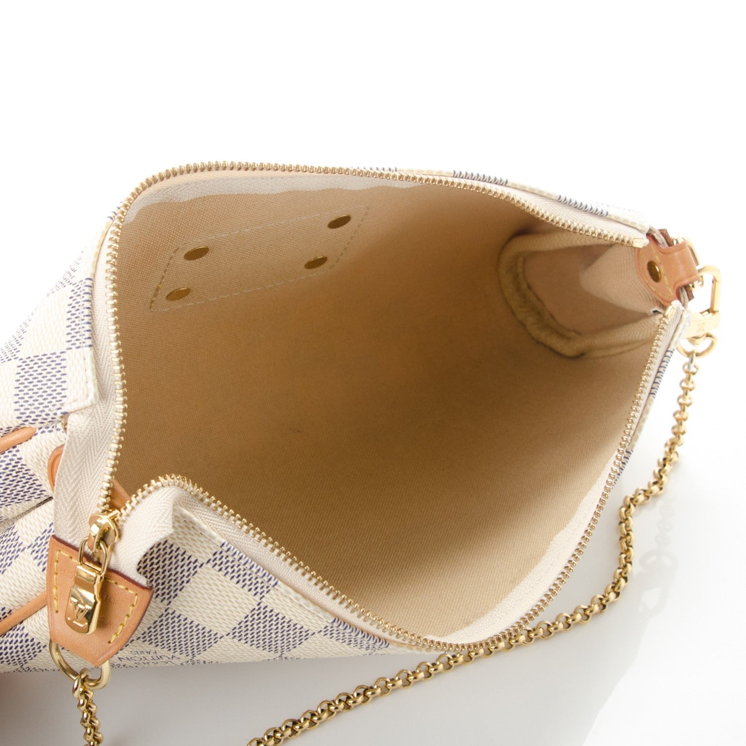 Louis Vuitton Damier Azur Eva Clutch 5 of 7