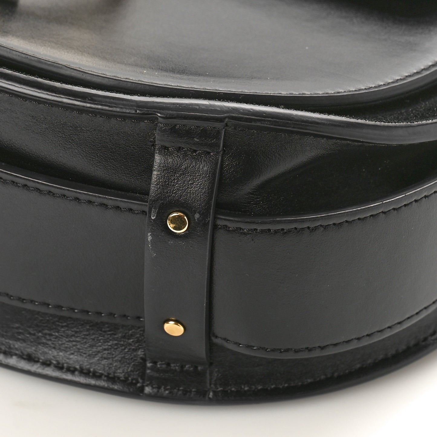 Calfskin Suede Large Tess Bag Black