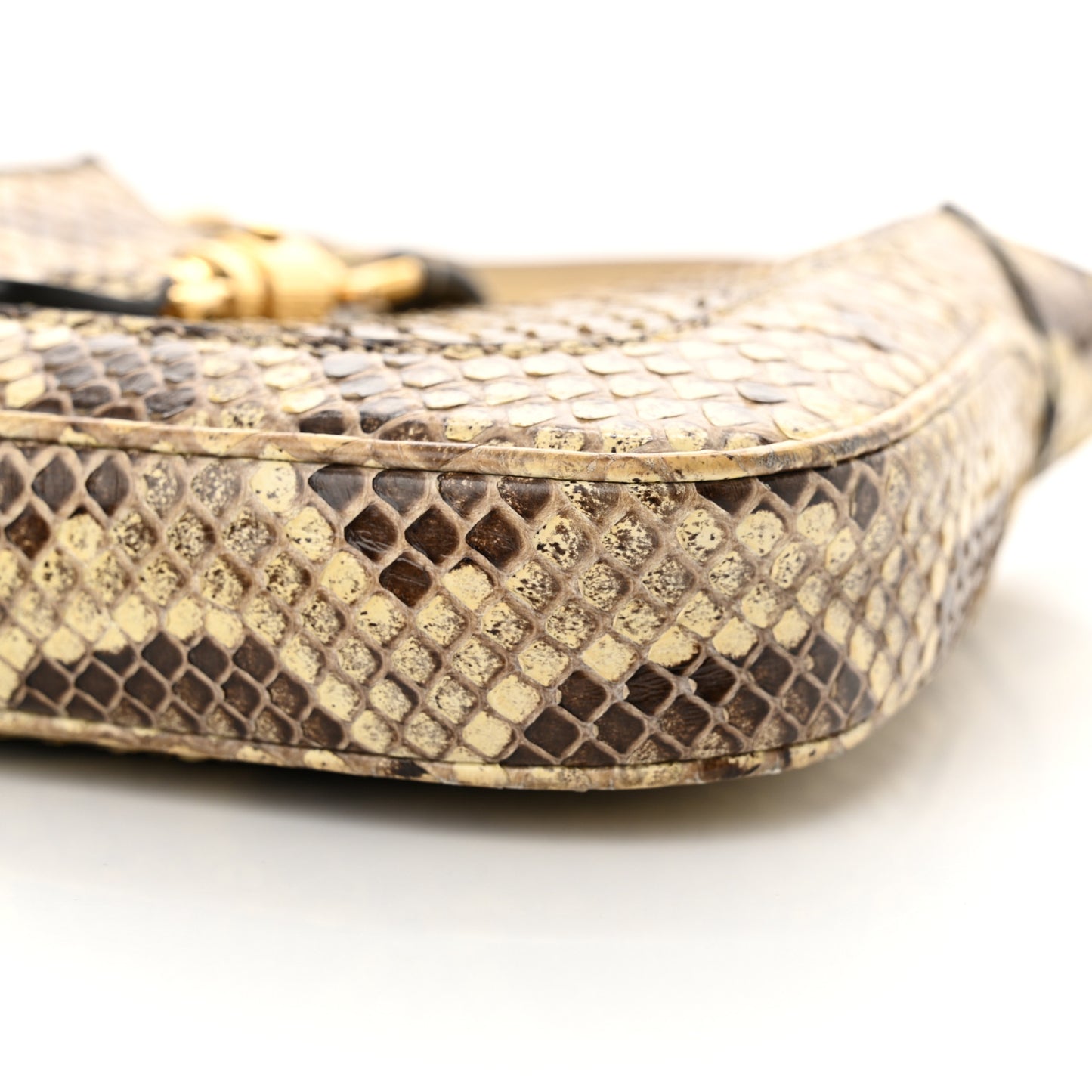 Snakeskin Mini Jackie 1961 Hobo Beige