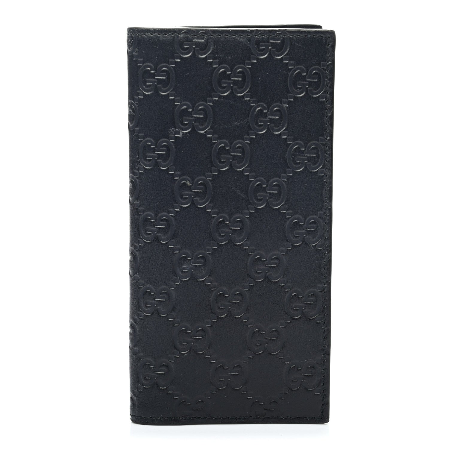 Gucci Guccissima Long Wallet Black 1 of 18