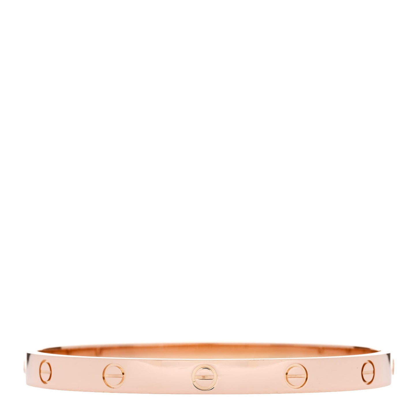 18K Pink Gold LOVE Bracelet 19
