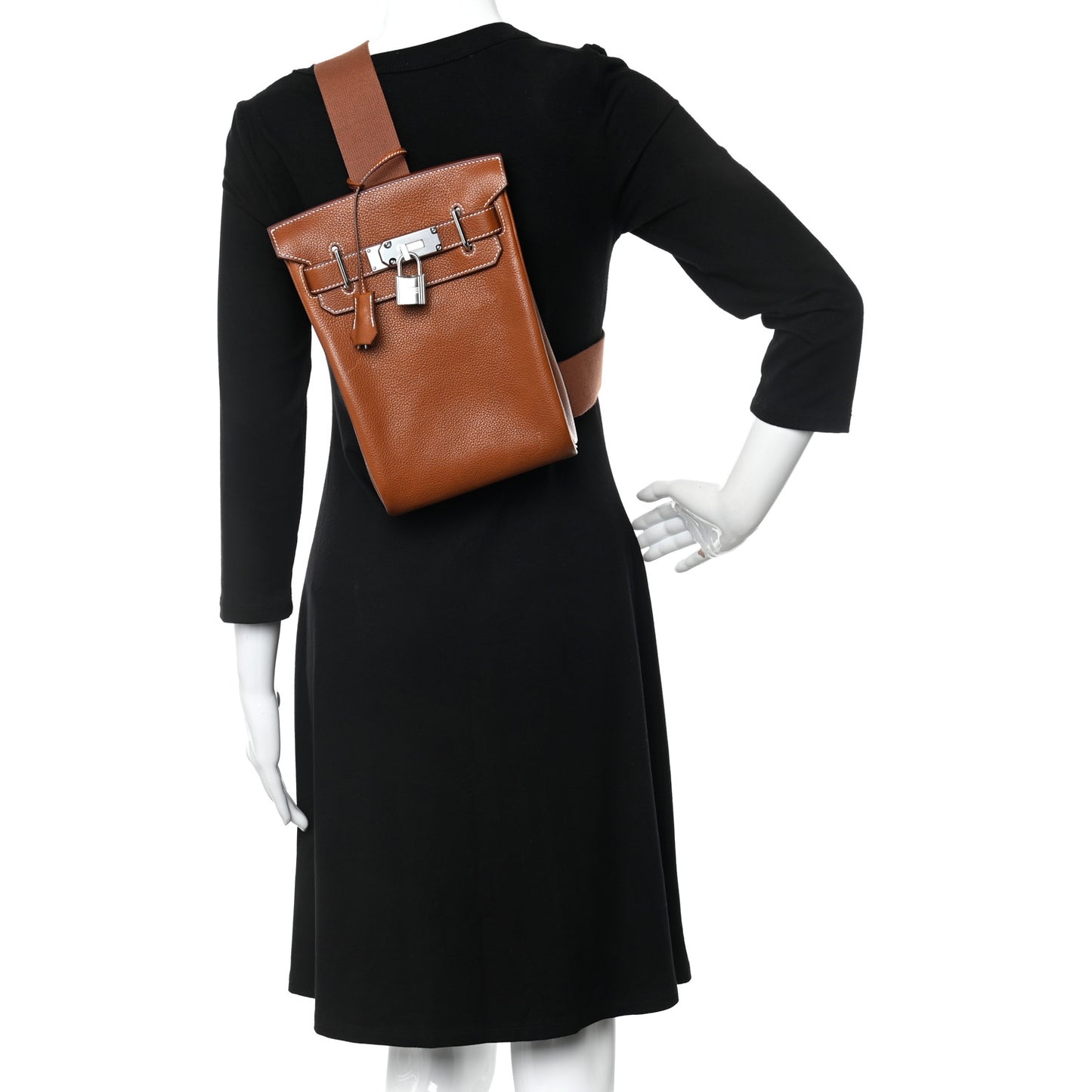 Natural Barenia Faubourg Hac A Dos PM Backpack Fauve