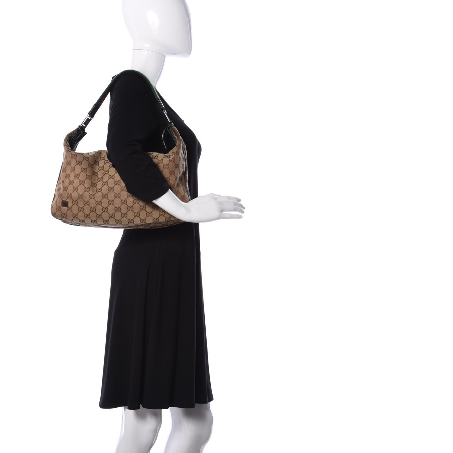 Monogram Medium Pop Hobo Dark Brown