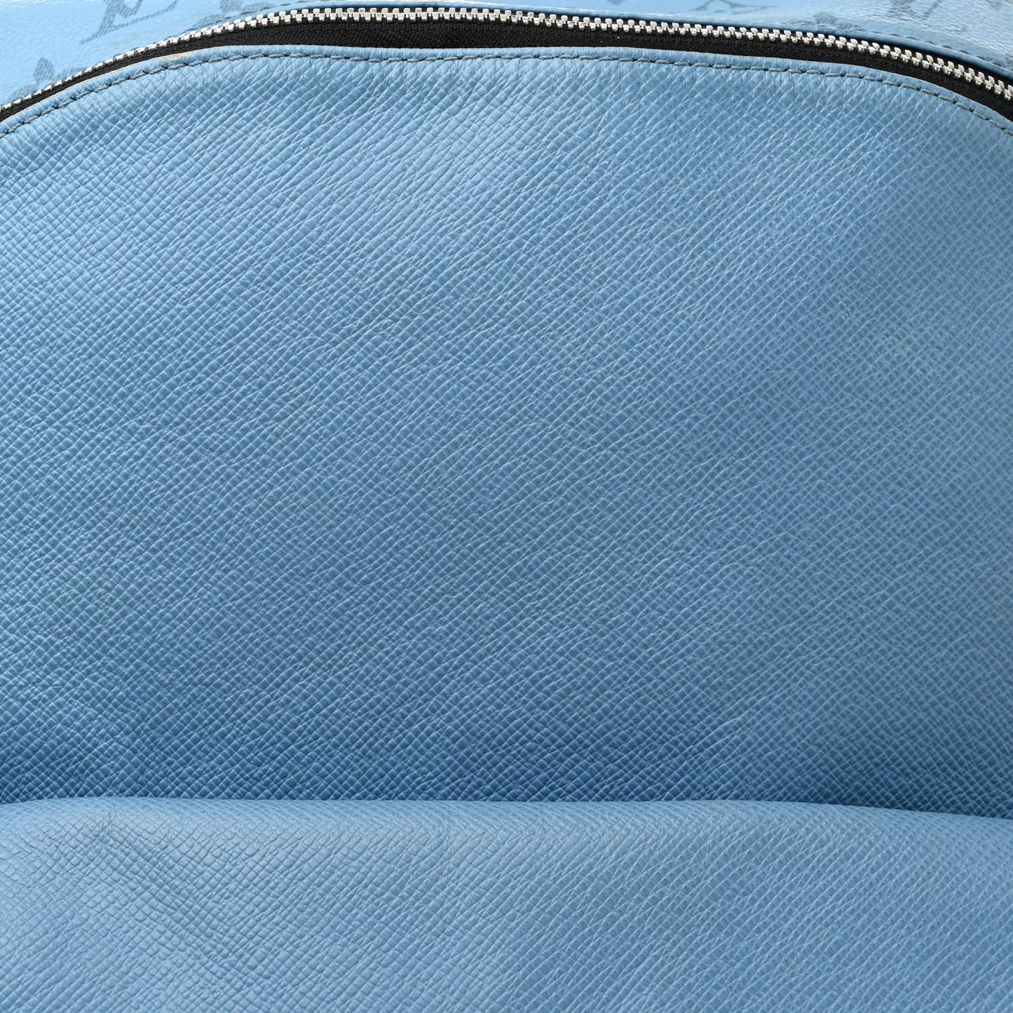 Taiga Monogram Discovery Backpack PM Blue Lagoon