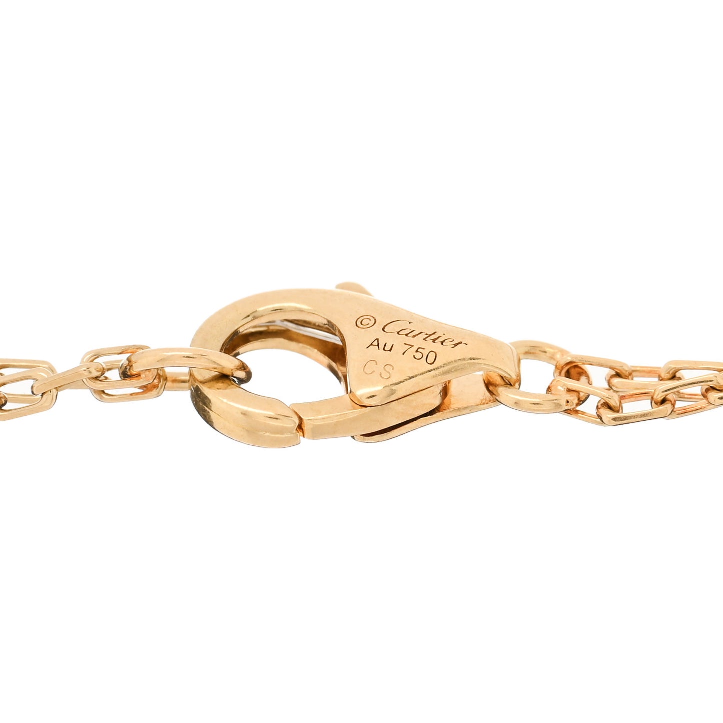 18K Yellow Gold Diamond Love Bracelet