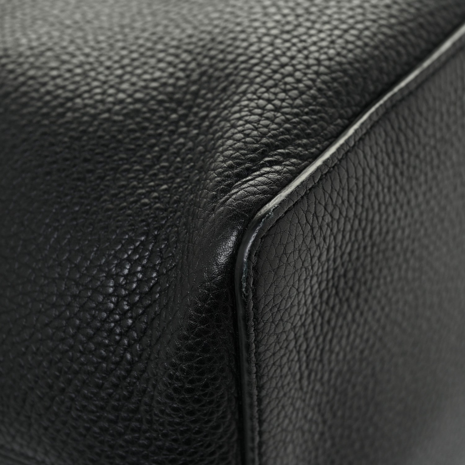 Gucci Pebbled Calfskin Large Soho Hobo Black 13 of 13